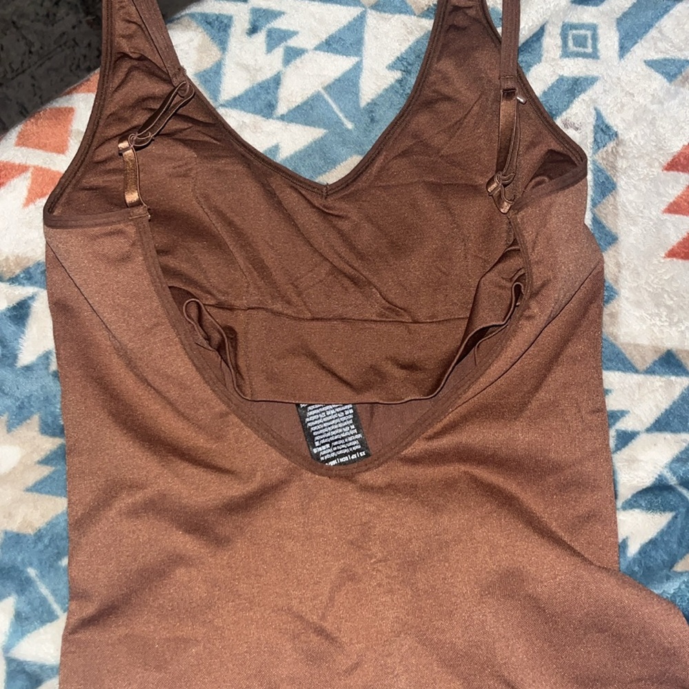 Compression Low Back Shorts Romper - image 4